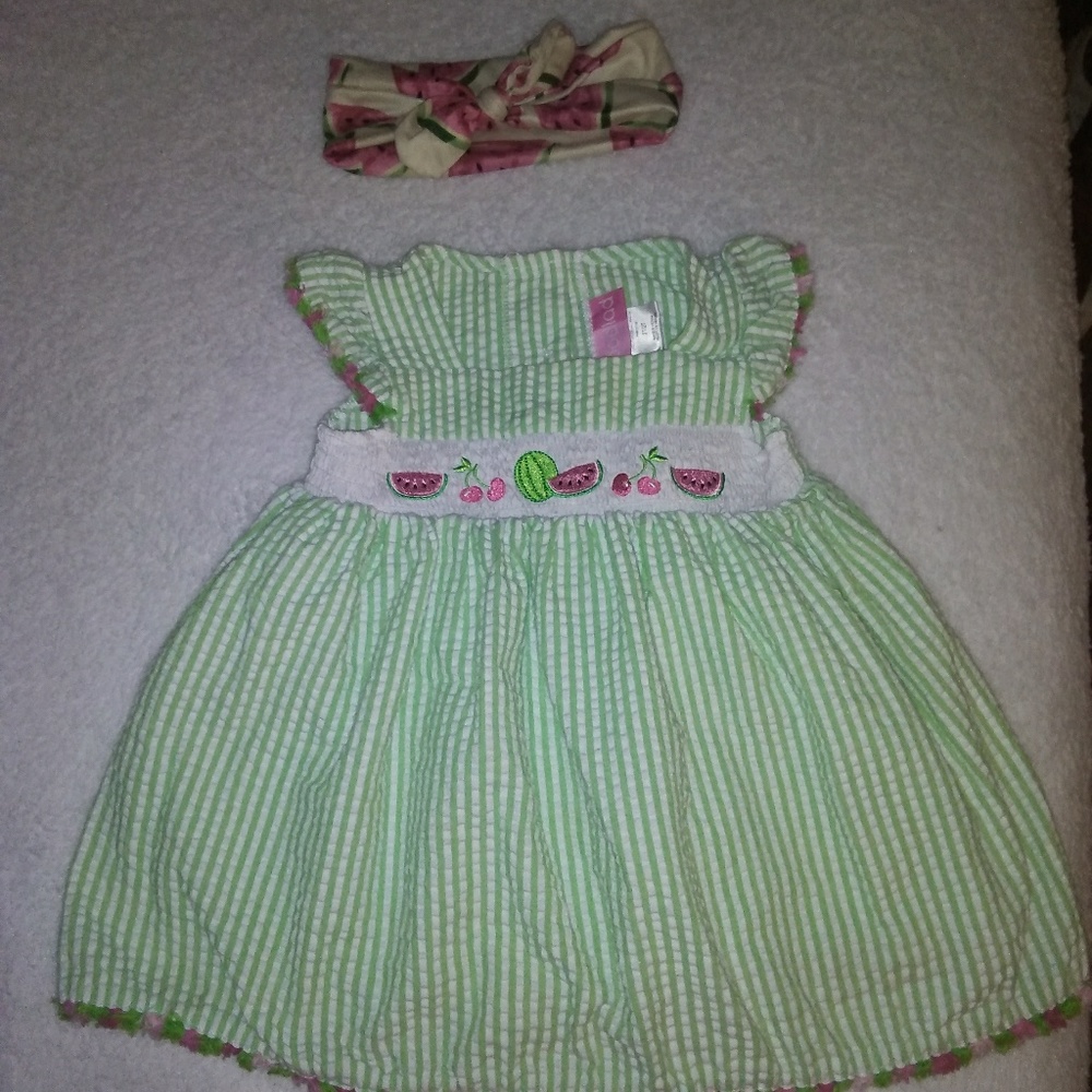 Summer watermelon dress
